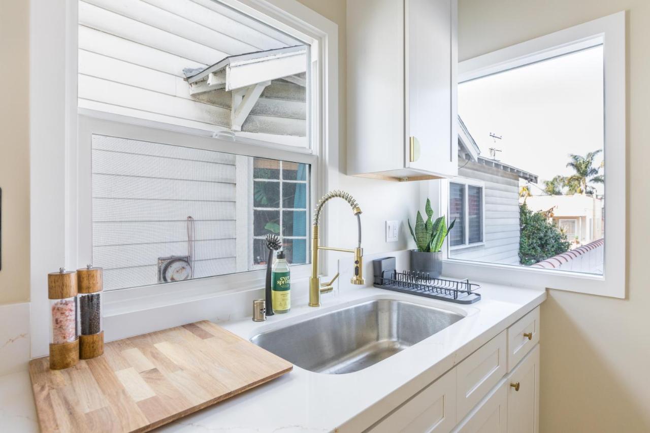 Cozy Sunny Brand-New Apt 1 Block From The Beach 长滩 外观 照片